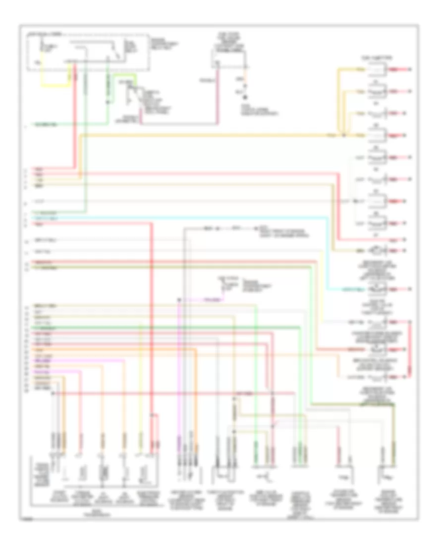 5 8L Engine Performance Wiring Diagrams Except California 2 of 2 for Ford Bronco 1995