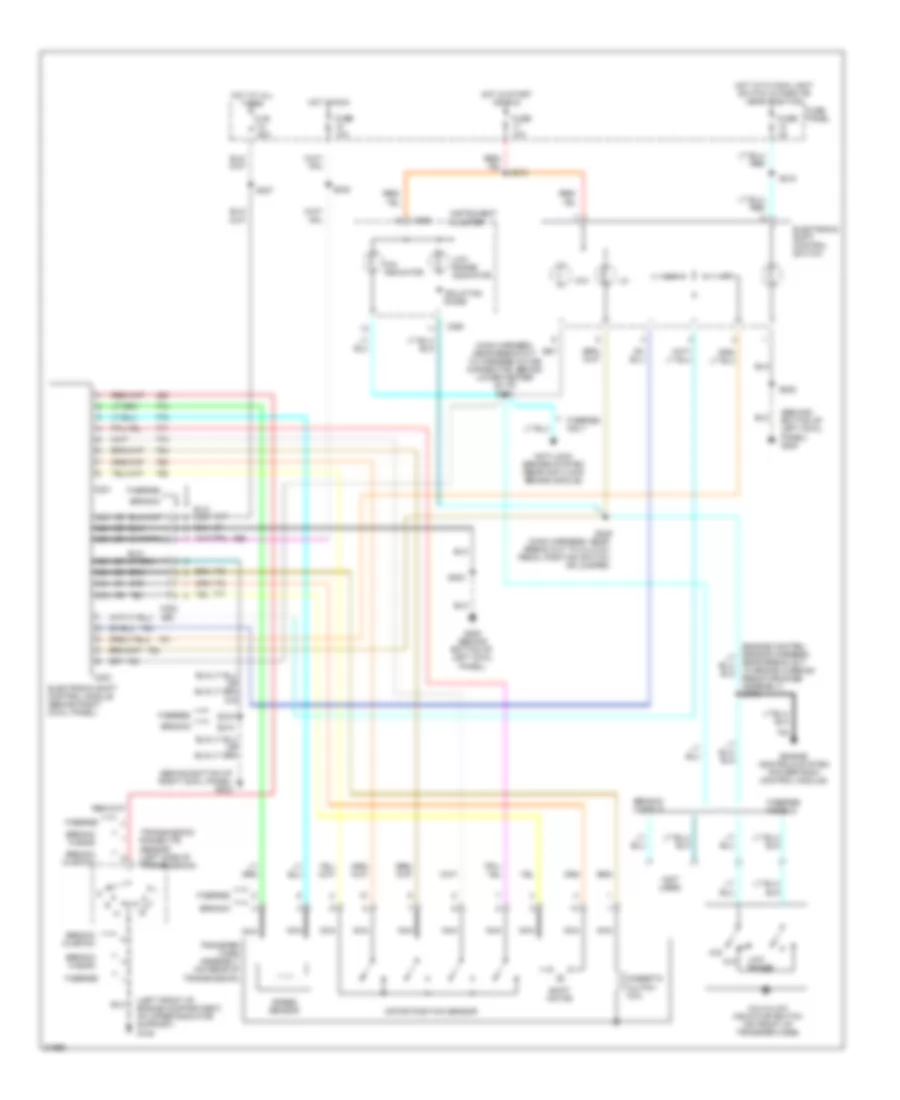 Transfer Case Wiring Diagram for Ford Bronco 1995