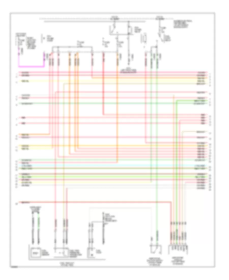 Engine Performance Wiring Diagram 2 of 4 for Ford Freestar 2006