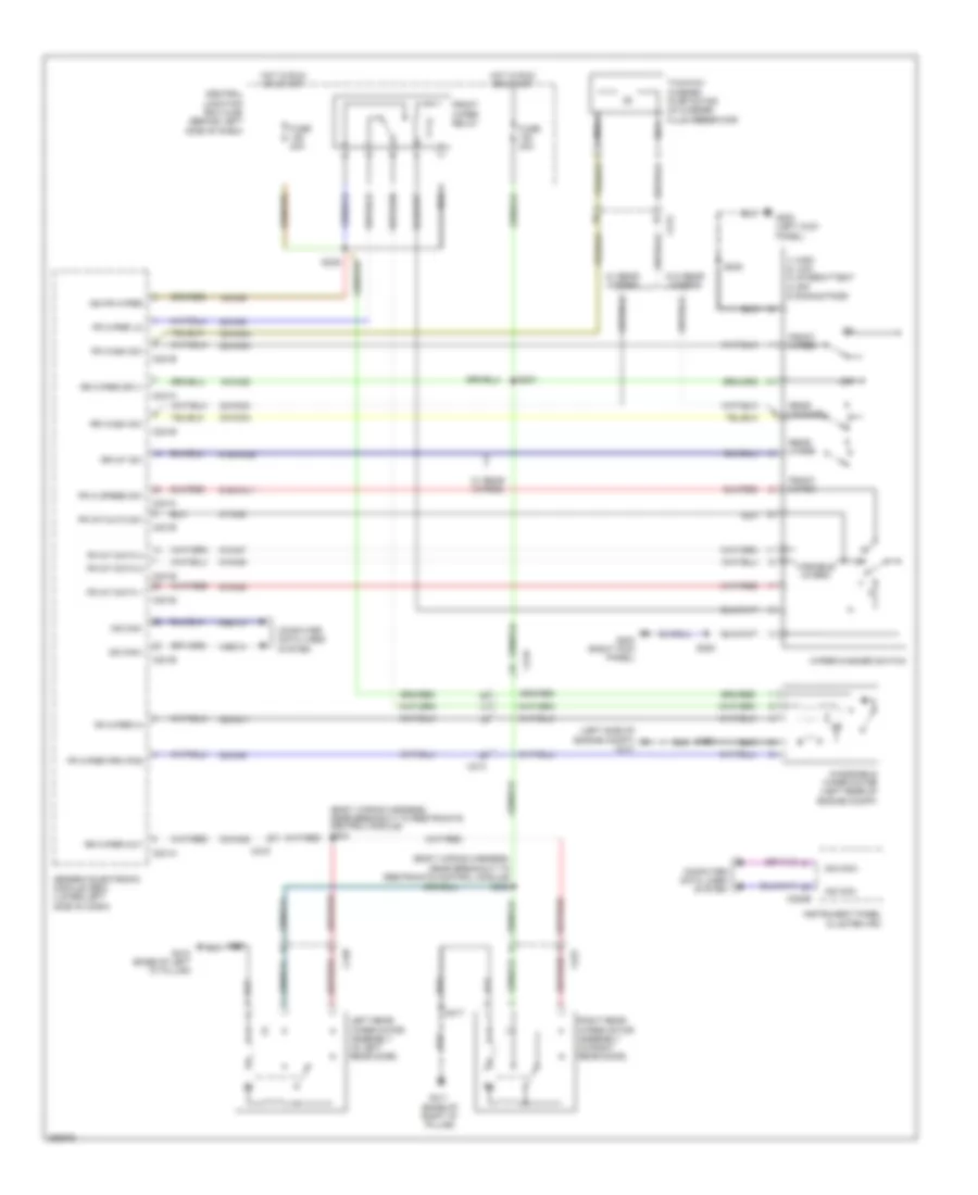 WiperWasher Wiring Diagram for Ford Transit Connect XLT Premium 2013