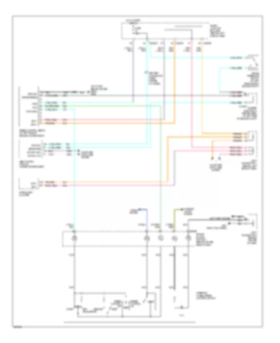 Cruise Control Wiring Diagram for Ford Freestar SE 2007