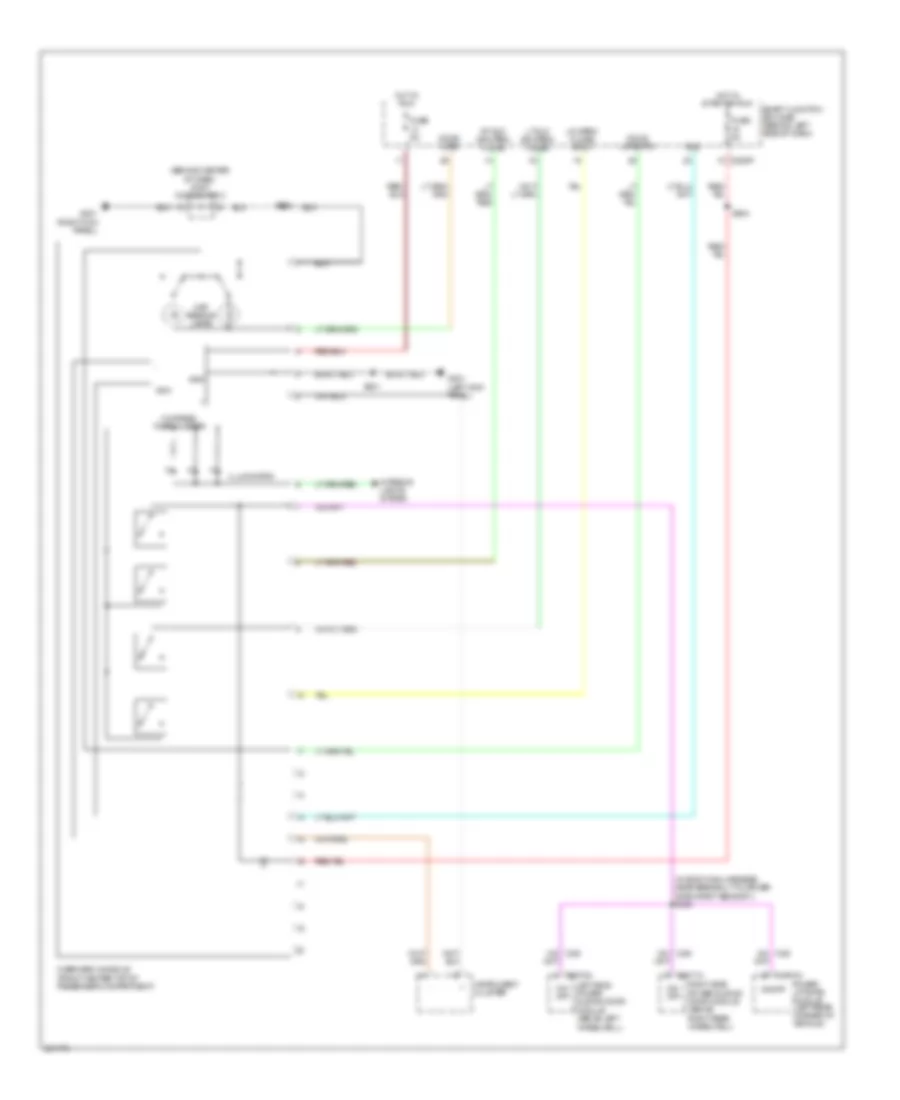 Overhead Console Wiring Diagram for Ford Freestar SE 2007
