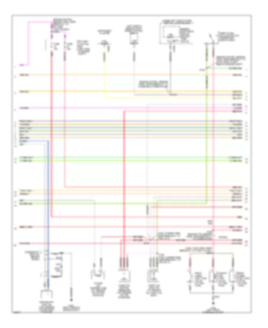 5.4L CNG, Engine Performance Wiring Diagrams (2 of 5) for Ford Pickup F250 Super Duty 2002