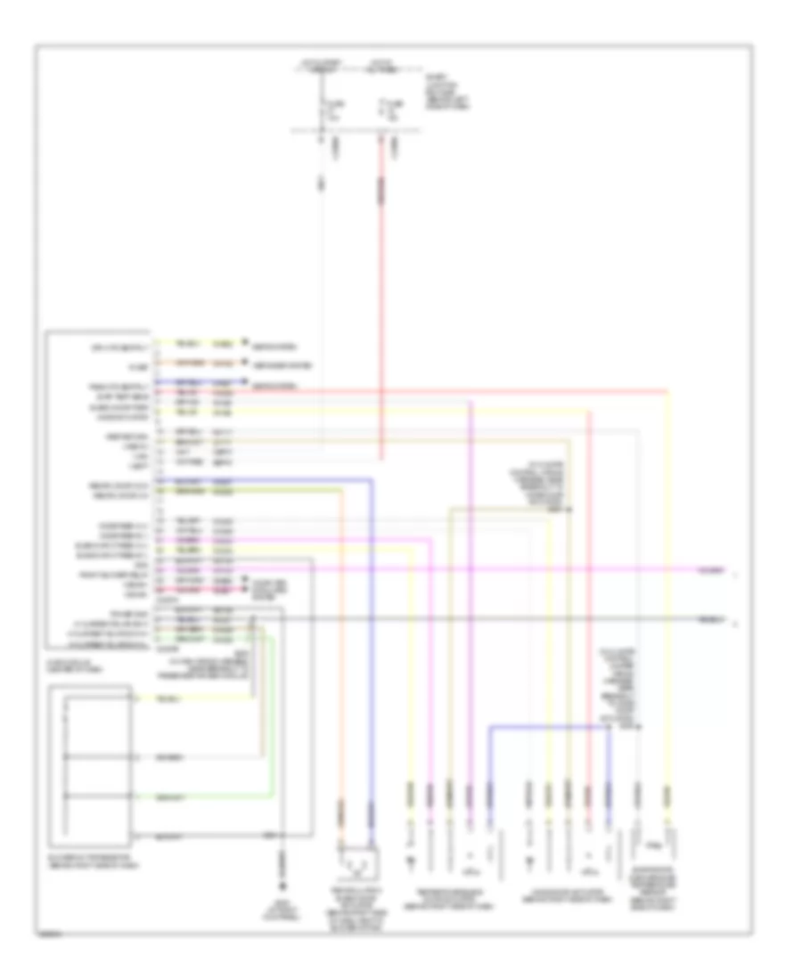 Manual A C Wiring Diagram 1 of 2 for Ford Focus SES 2008