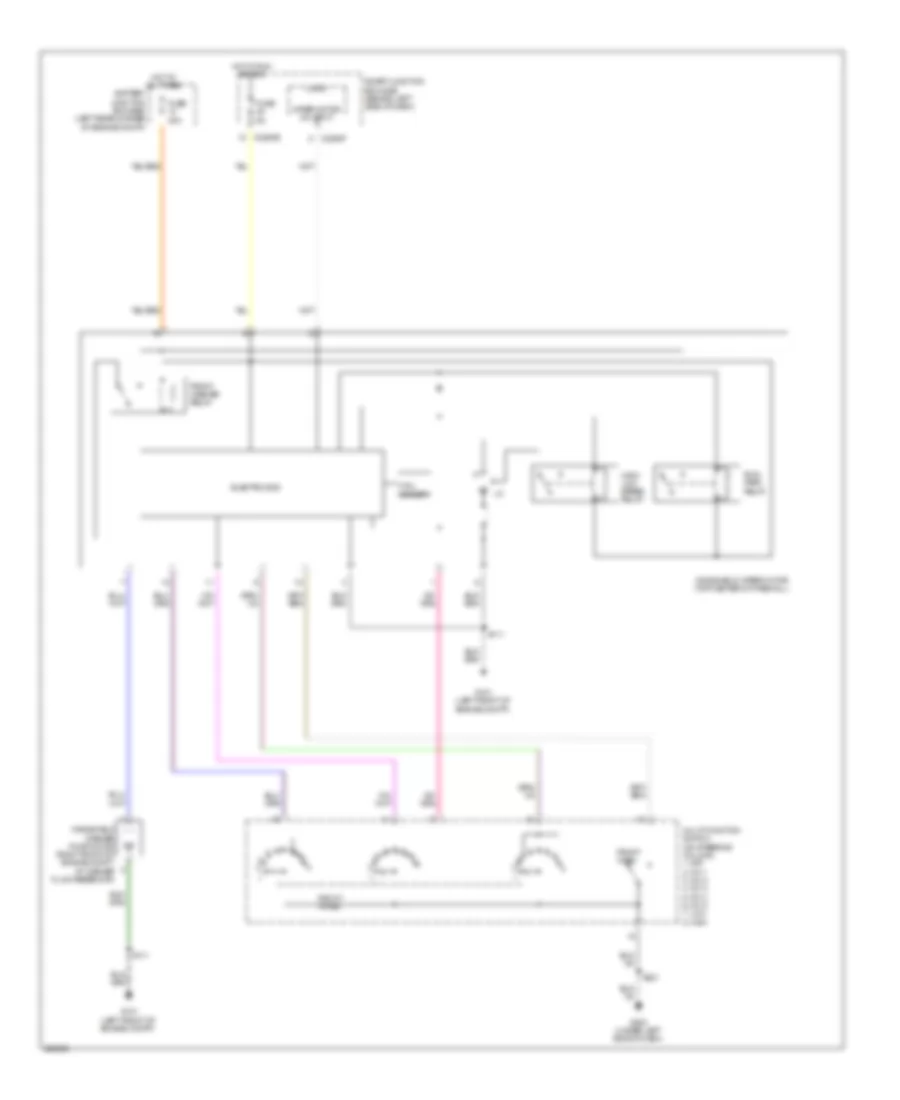 WiperWasher Wiring Diagram for Ford Focus SES 2008