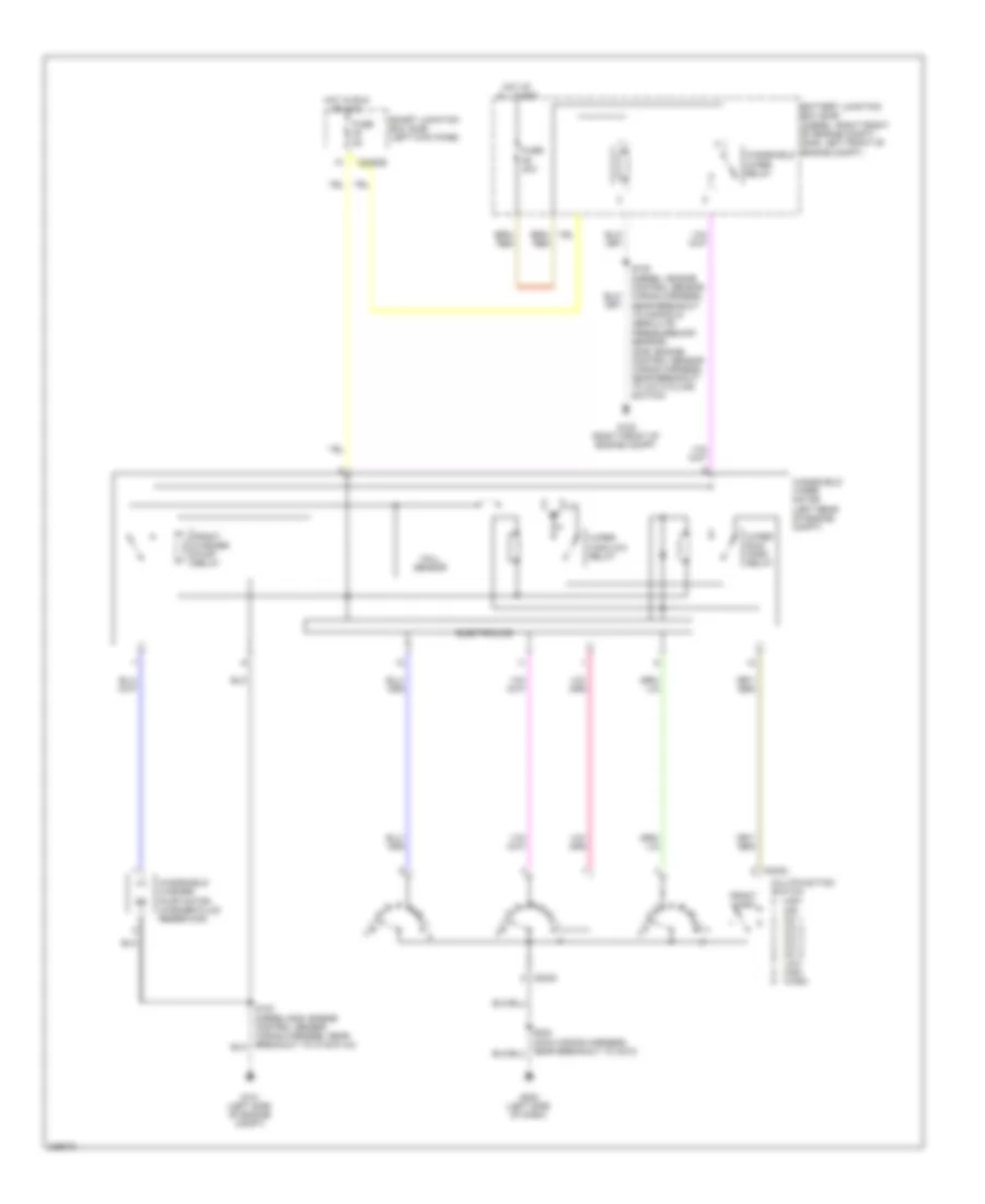 WiperWasher Wiring Diagram, without Stripped Chassis for Ford E450 Super Duty 2010