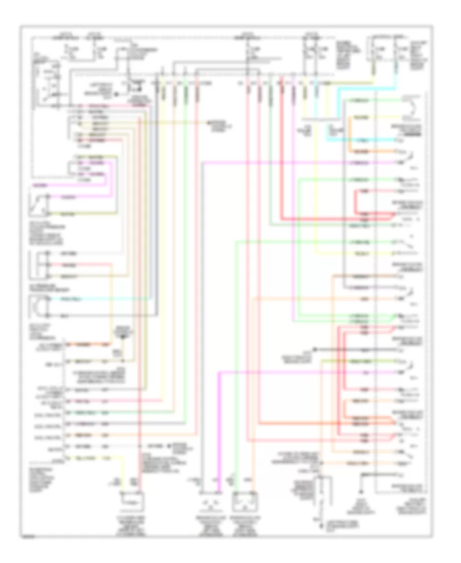 Automatic AC Wiring Diagram (2 of 2) for Ford Freestar Limited 2006