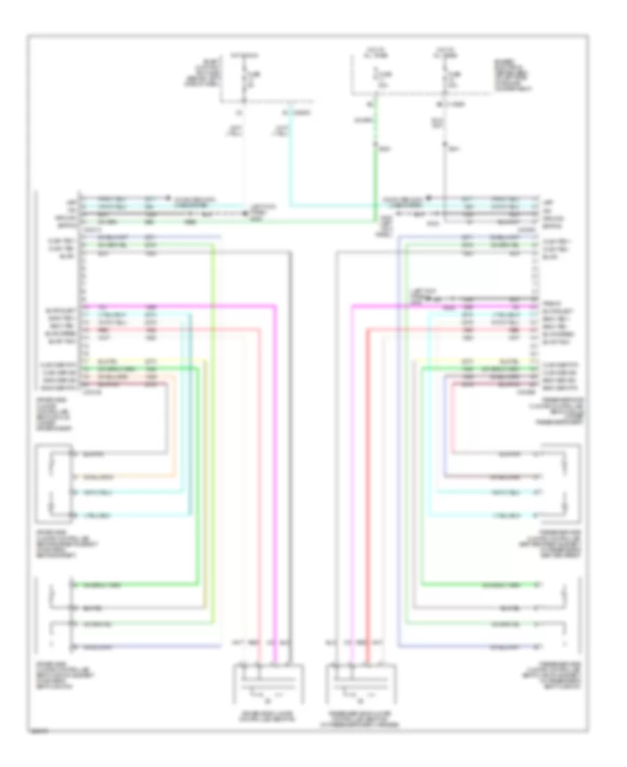 Climate Control Seats Wiring Diagram for Ford Freestar Limited 2006