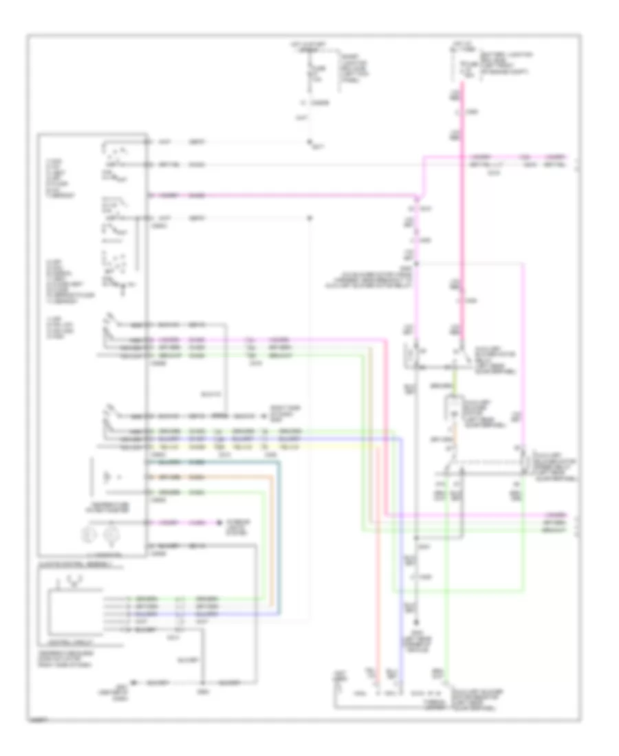 Manual AC Wiring Diagram, without Stripped Chassis (1 of 2) for Ford E-350 Super Duty 2013