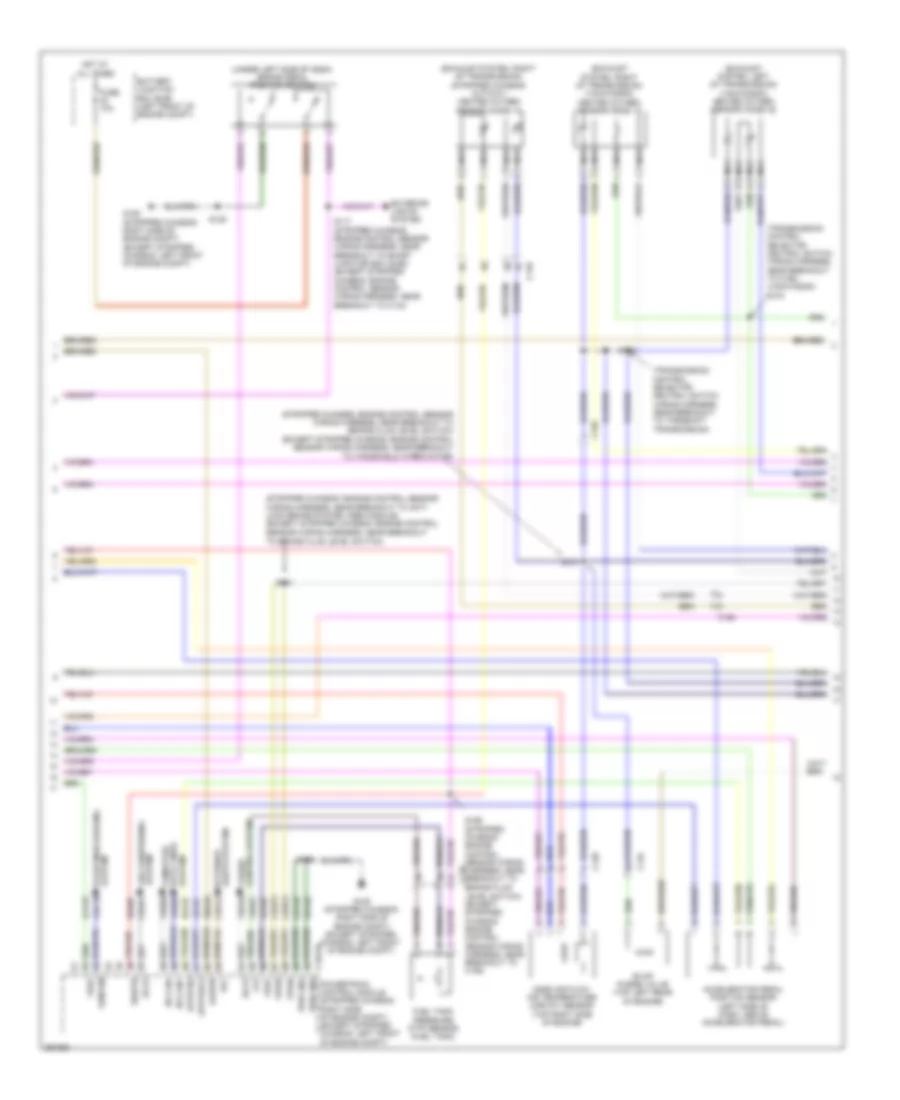 6.8L, Engine Performance Wiring Diagram (2 of 5) for Ford E-350 Super Duty 2013