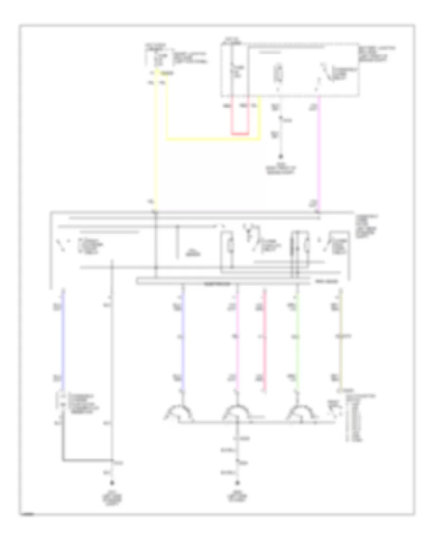 WiperWasher Wiring Diagram, without Stripped Chassis for Ford E-350 Super Duty 2013