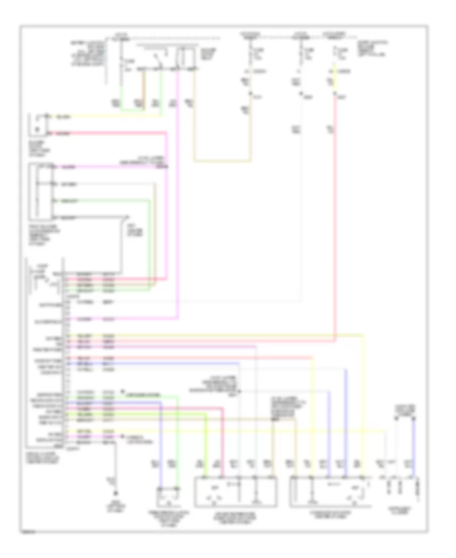 Manual A C Wiring Diagram 1 of 2 for Ford Fusion S 2008