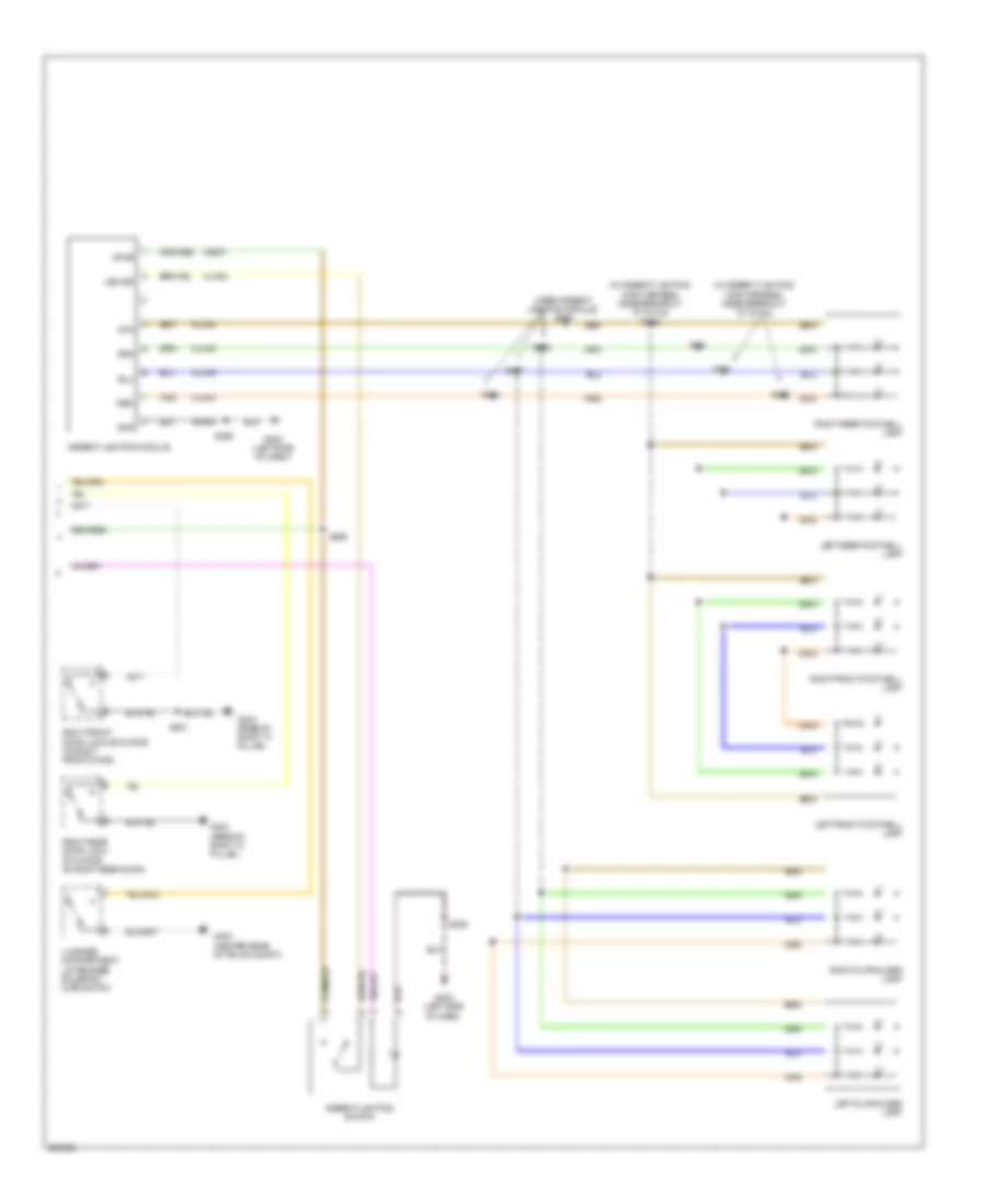 Courtesy Lamps Wiring Diagram 2 of 2 for Ford Fusion S 2008