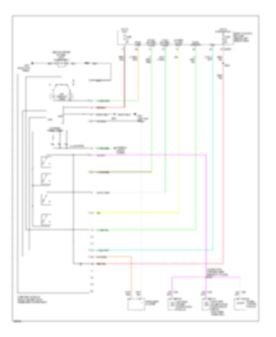 Overhead Console Wiring Diagram for Ford Freestar SE 2006