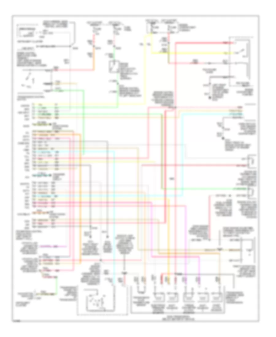 4 9L Transmission Wiring Diagram California for Ford Cab  Chassis F350 1995
