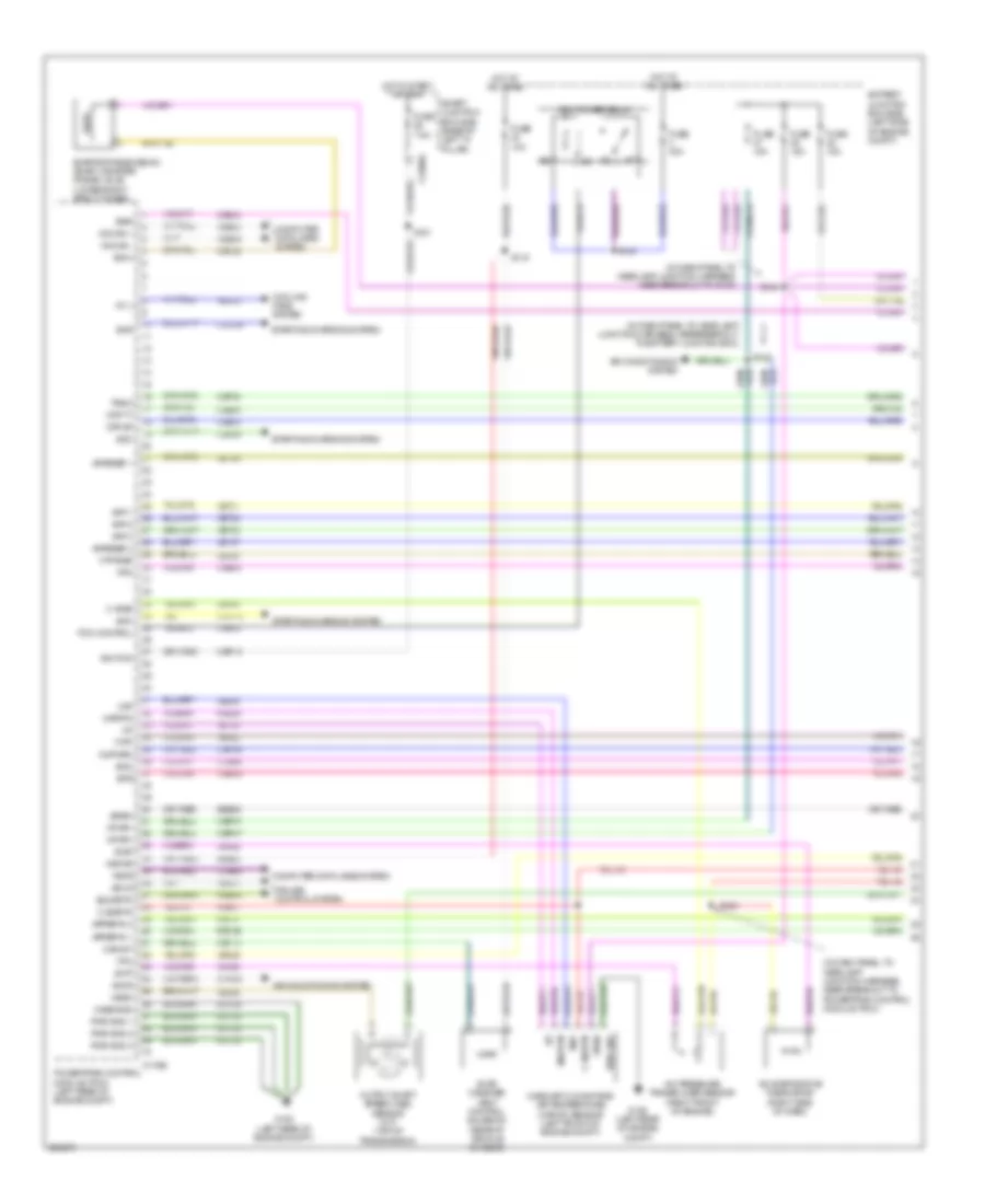 2 3L Engine Performance Wiring Diagram 1 of 5 for Ford Fusion SE 2008