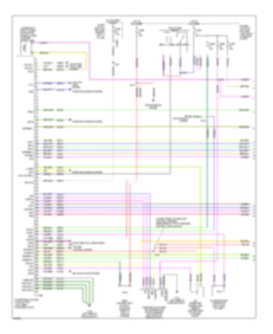 3 0L Engine Performance Wiring Diagram 1 of 4 for Ford Fusion SE 2008