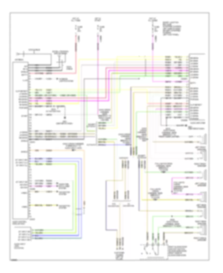 Premium Radio Wiring Diagram for Ford Econoline E150 2010