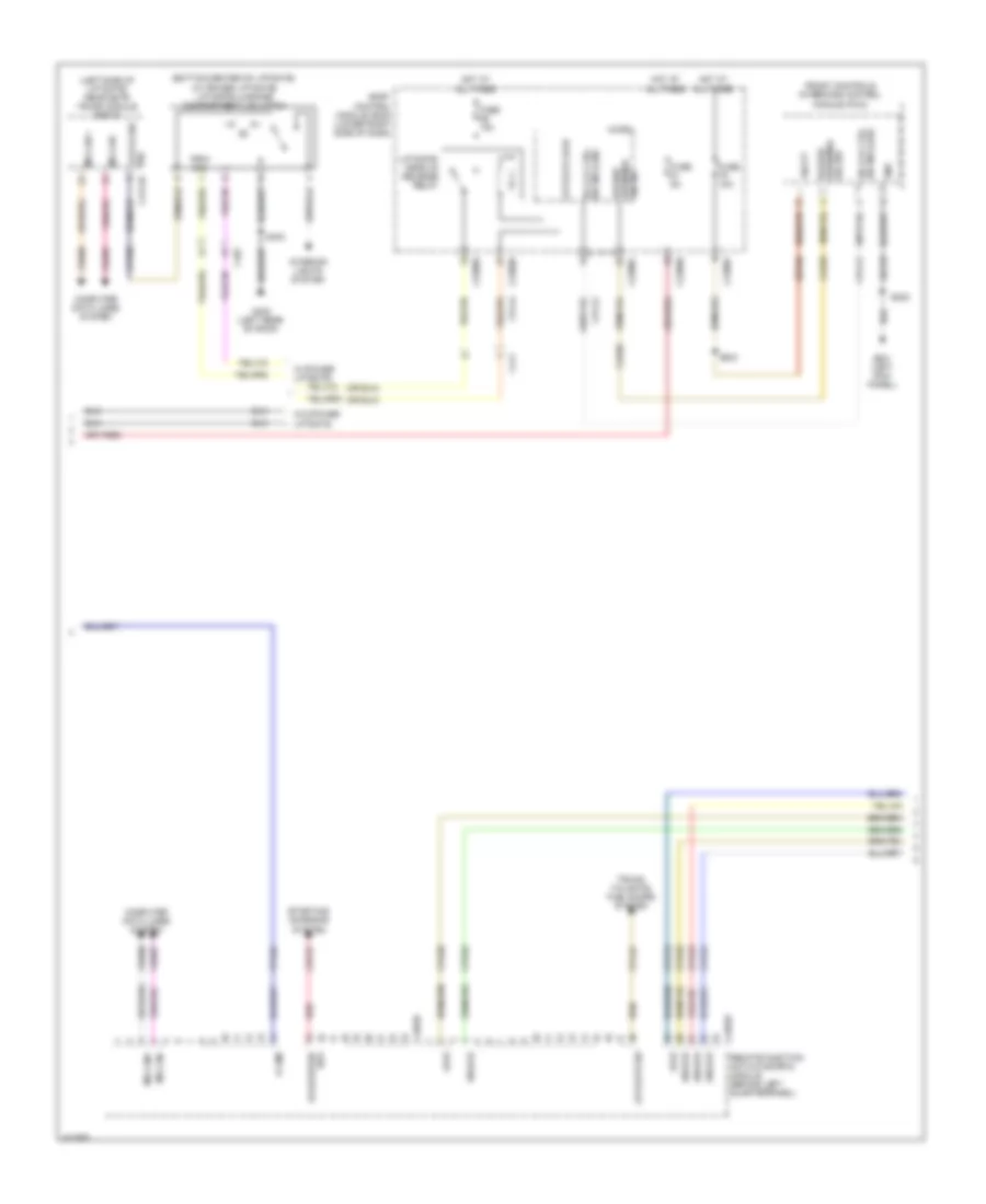 Forced Entry Wiring Diagram (3 of 4) for Ford C-Max Energi SEL 2014