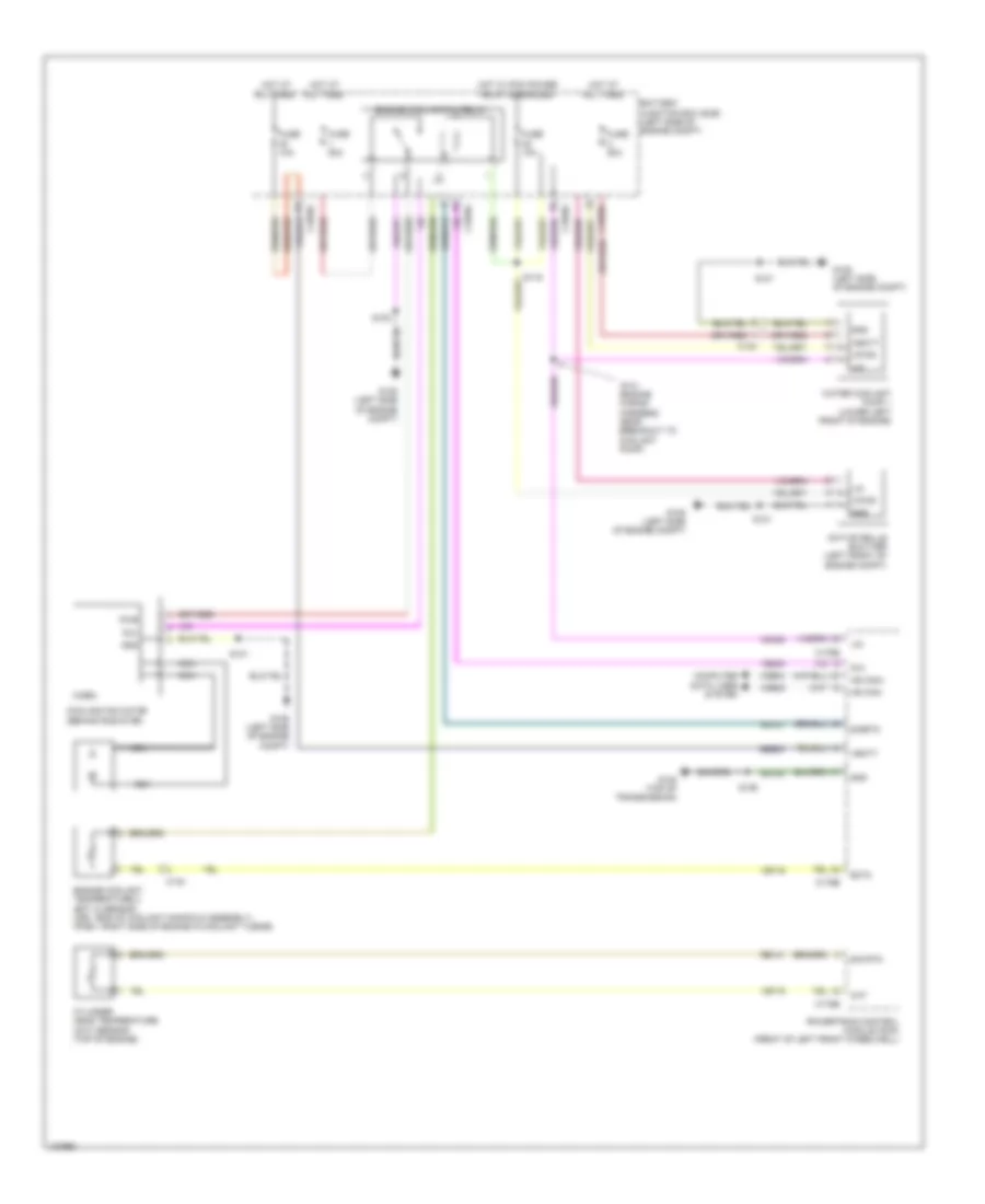 Cooling Fan Wiring Diagram for Ford C Max Energi SEL 2014