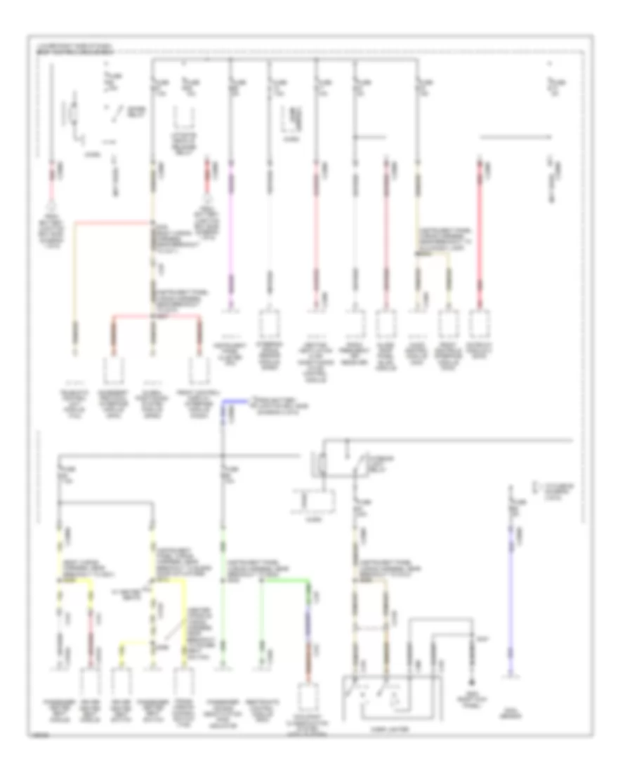 Power Distribution Wiring Diagram 4 of 6 for Ford C Max Energi SEL 2014