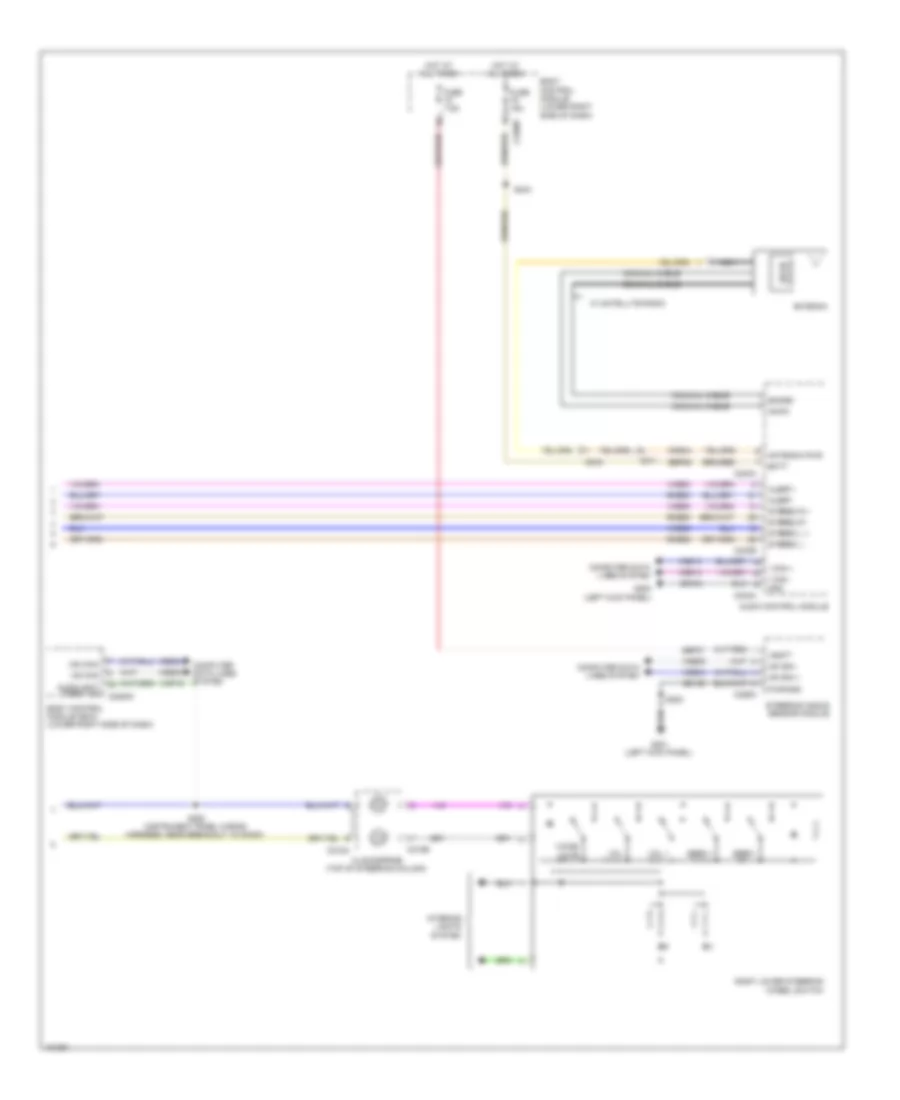 SYNC Radio Wiring Diagram, with SYNC GEN 1 (2 of 2) for Ford C-Max Energi SEL 2014
