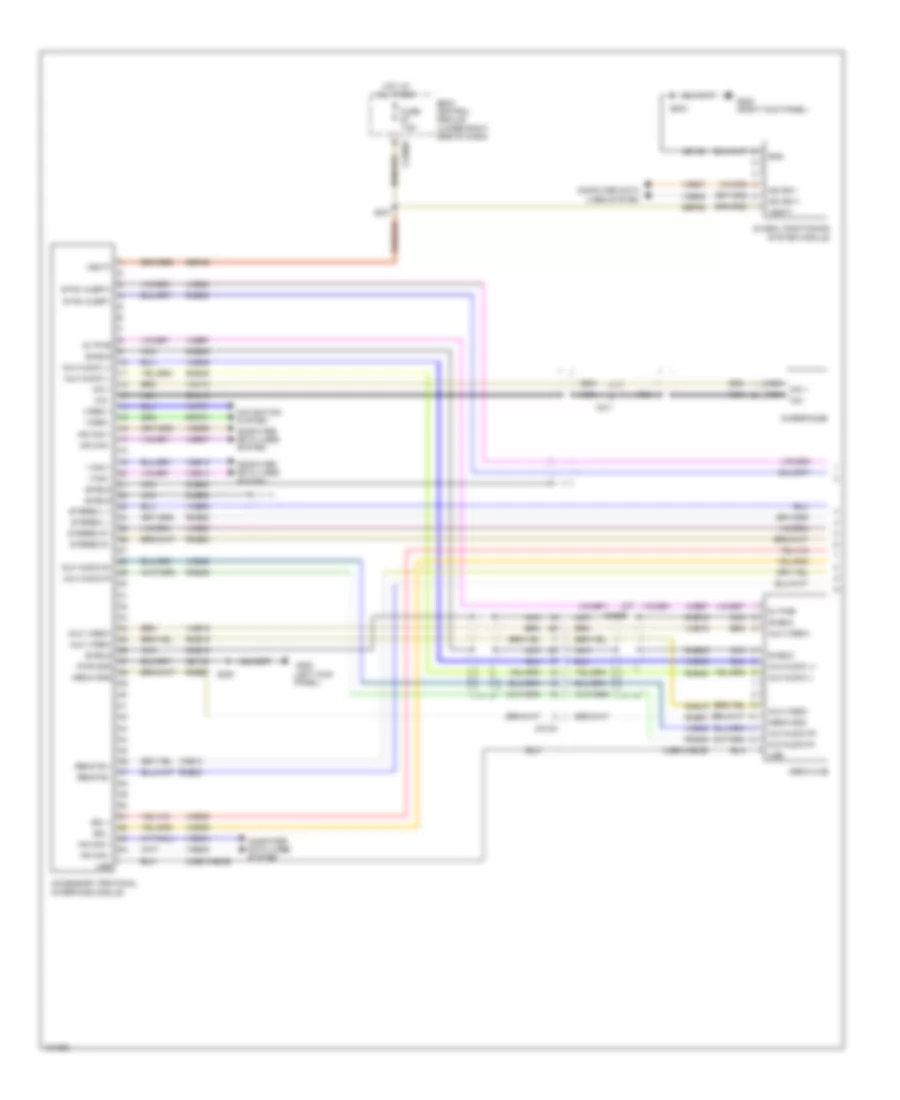 SYNC Radio Wiring Diagram, with SYNC GEN 2 (1 of 2) for Ford C-Max Energi SEL 2014