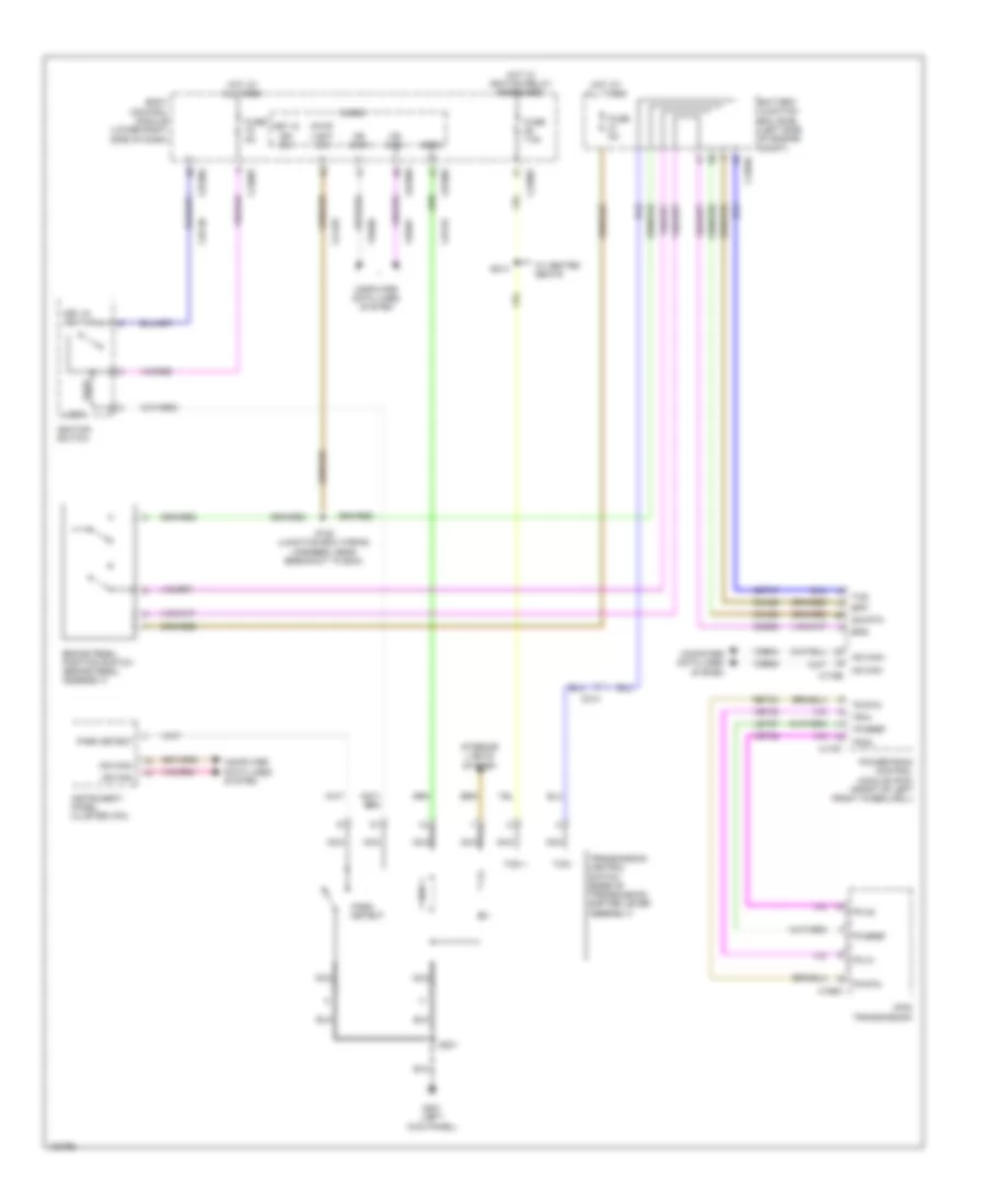 Shift Interlock Wiring Diagram for Ford C-Max Energi SEL 2014