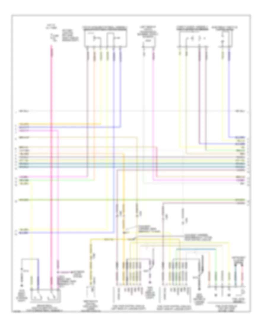 5.8L Supercharged, Engine Performance Wiring Diagram (2 of 6) for Ford Mustang Shelby GT500 2014