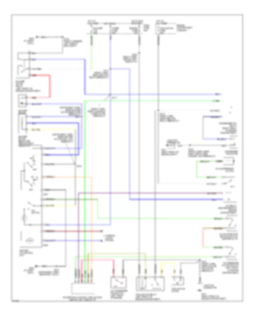 A C Wiring Diagram for Ford Aspire 1997