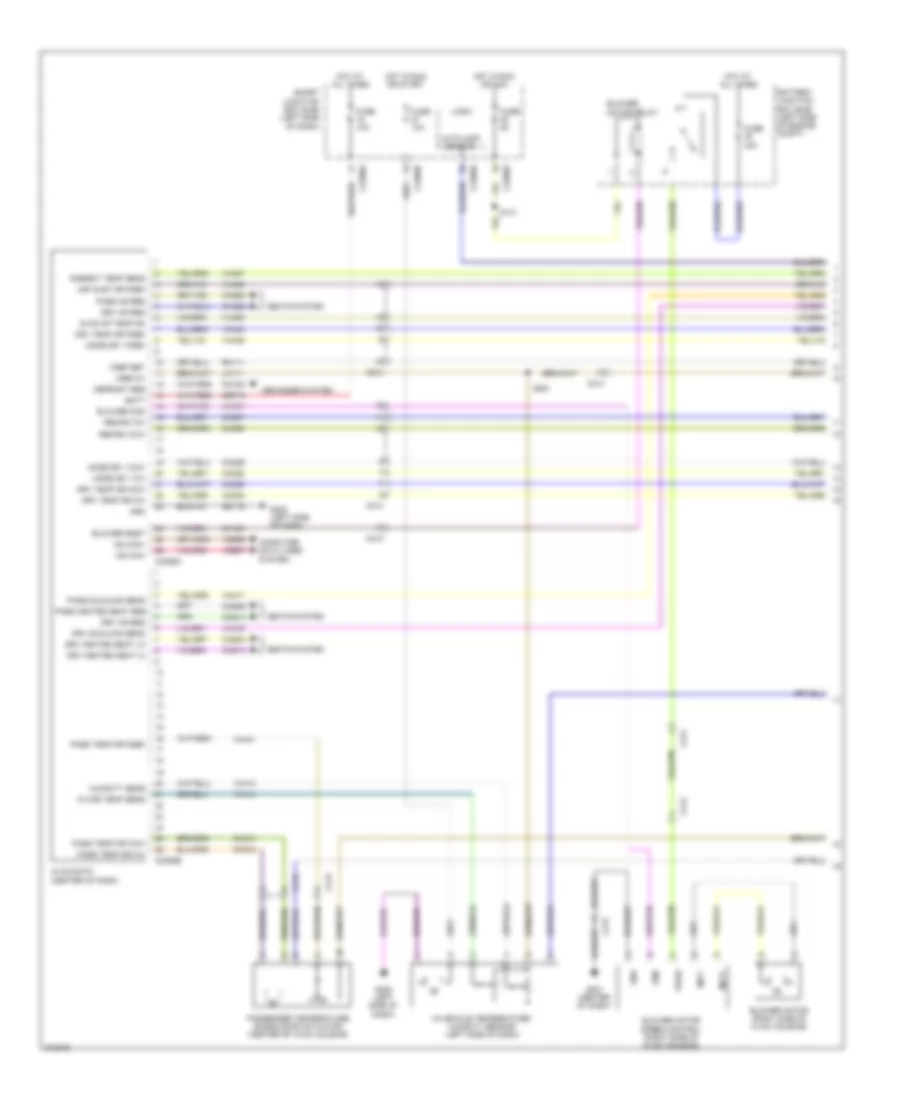 Automatic AC Wiring Diagram, Hybrid (1 of 3) for Ford Fusion Hybrid 2011