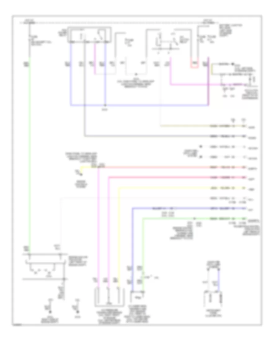 Manual AC Wiring Diagram (1 of 2) for Ford Fusion Hybrid 2011