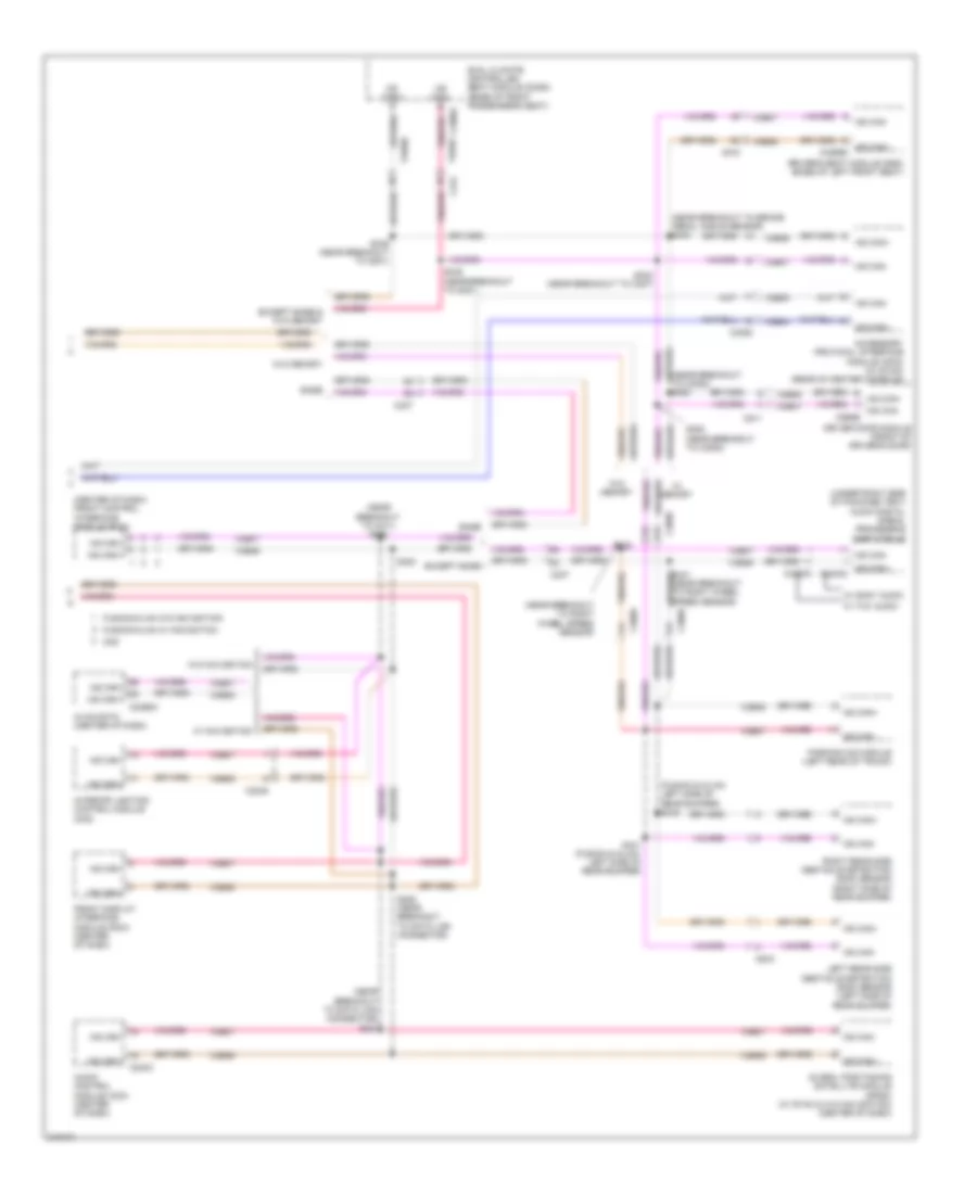 Computer Data Lines Wiring Diagram Hybrid 2 of 2 for Ford Fusion Hybrid 2011