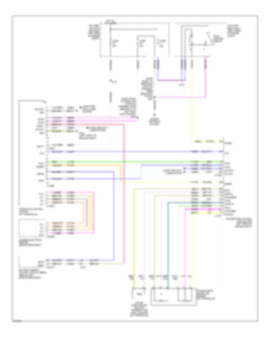 2.5L Hybrid, AT Wiring Diagram for Ford Fusion Hybrid 2011