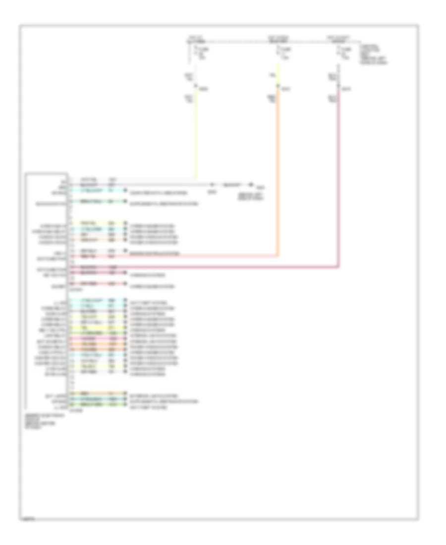 Body Computer Wiring Diagrams 1 of 2 for Ford Ranger 2002