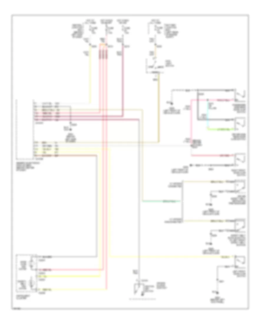 Warning System Wiring Diagrams for Ford Ranger 2002