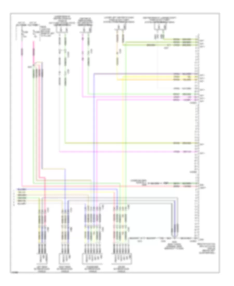 Forced Entry Wiring Diagram (4 of 4) for Ford C-Max Hybrid SE 2014