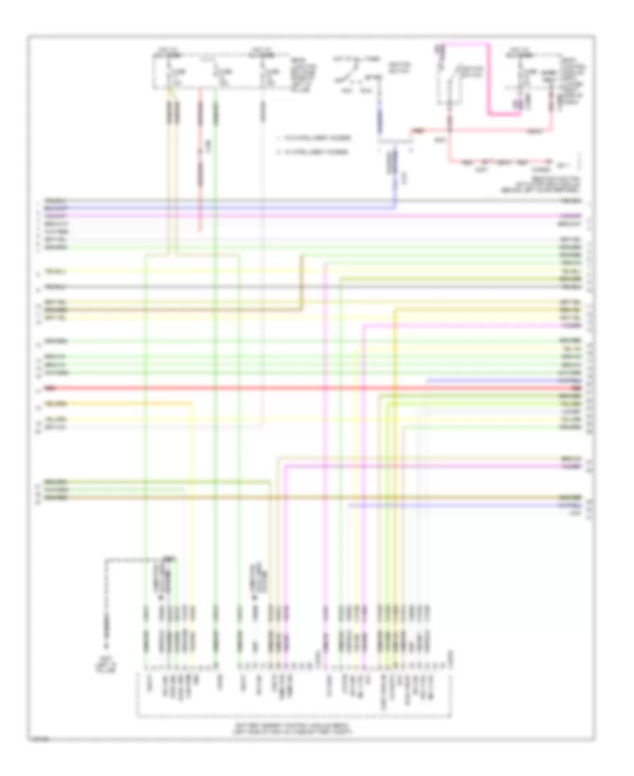 2.0L, Engine Performance Wiring Diagram, FHEV (3 of 8) for Ford C-Max Hybrid SE 2014