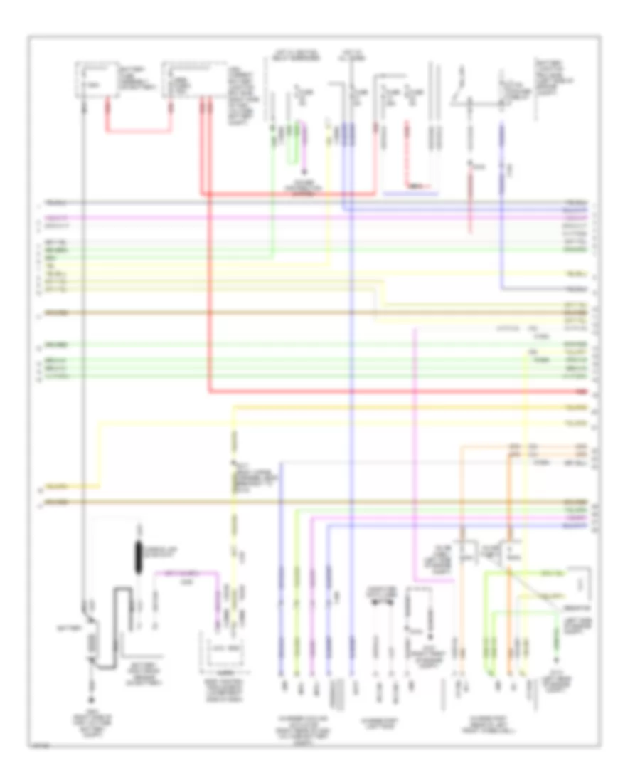 2.0L, Engine Performance Wiring Diagram, PHEV (2 of 8) for Ford C-Max Hybrid SE 2014