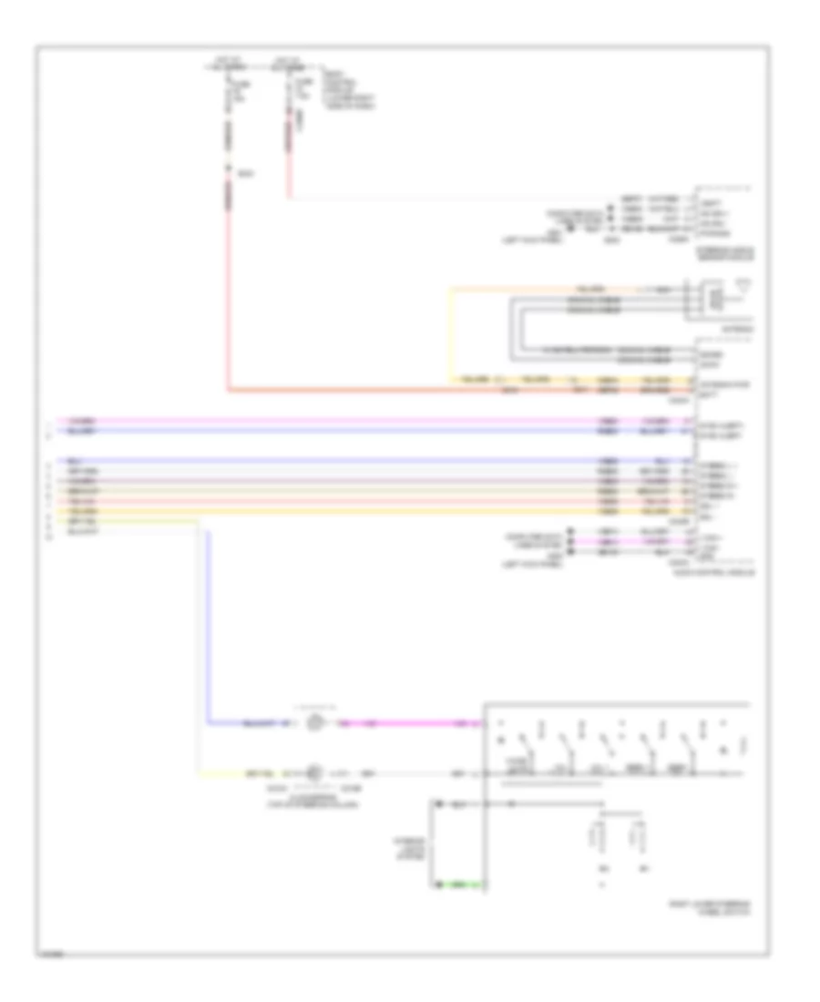 SYNC Radio Wiring Diagram, with SYNC GEN 2 (2 of 2) for Ford C-Max Hybrid SE 2014