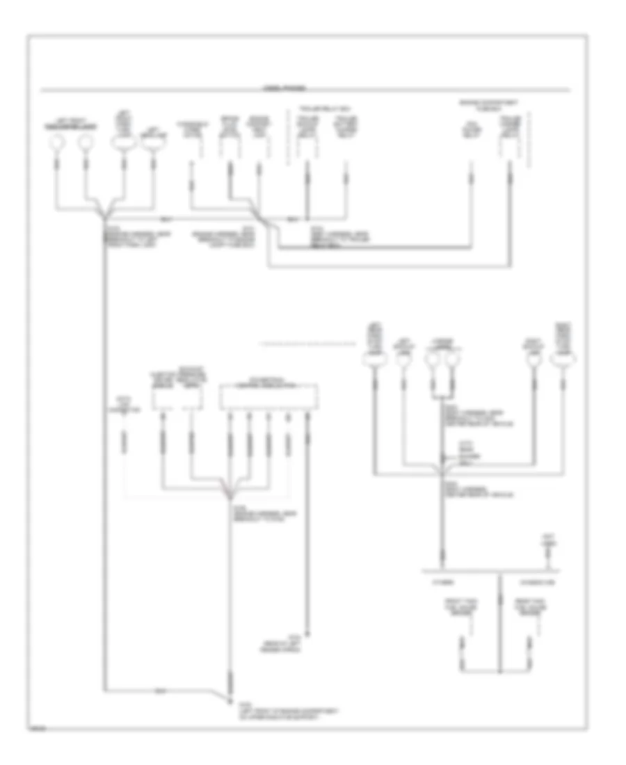 Ground Distribution Wiring Diagram 2 of 4 for Ford Cab  Chassis F350 1997