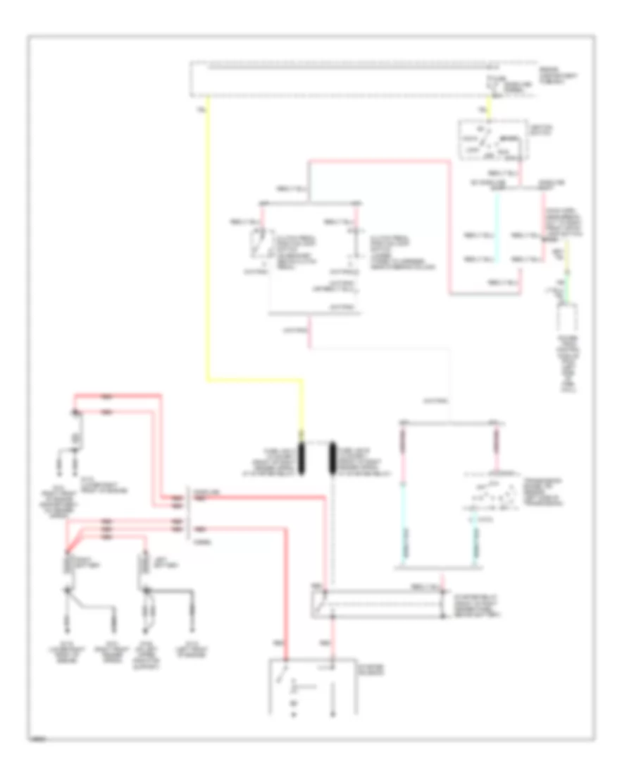 Starting Wiring Diagram for Ford Cab  Chassis F350 1997