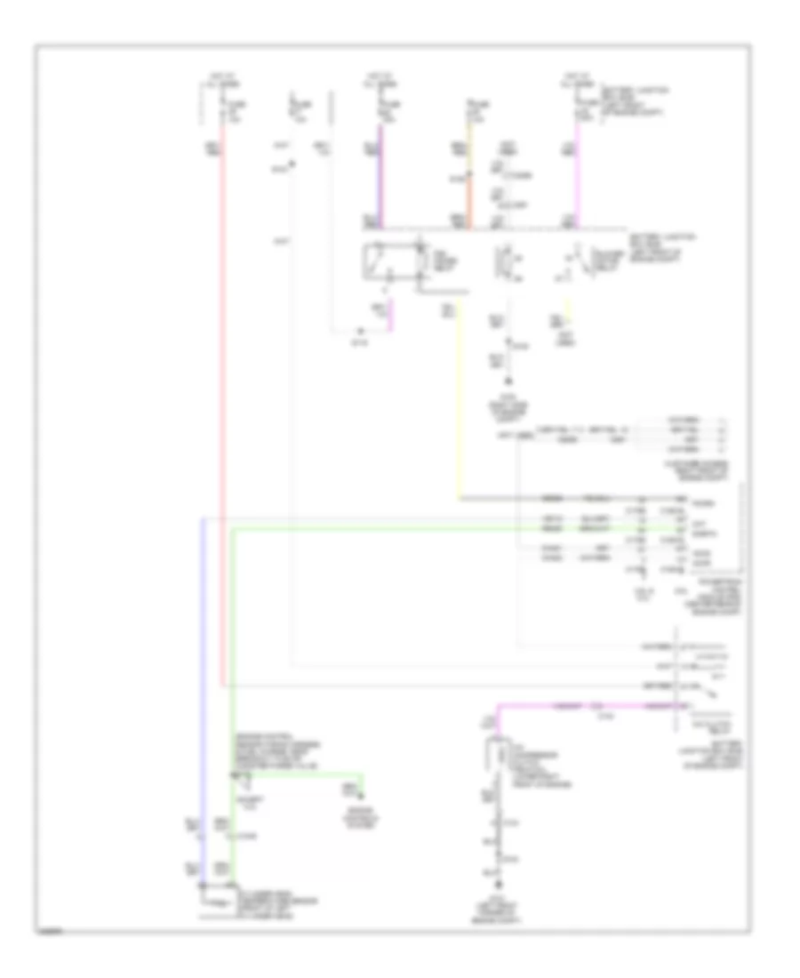 Manual A C Wiring Diagram with Stripped Chassis for Ford E 350 Super Duty XLT 2013