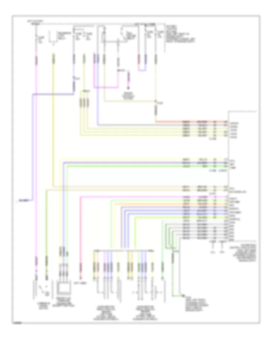 5.4L, Transmission Wiring Diagram, with Torqshift (2 of 2) for Ford Econoline E350 Super Duty 2010