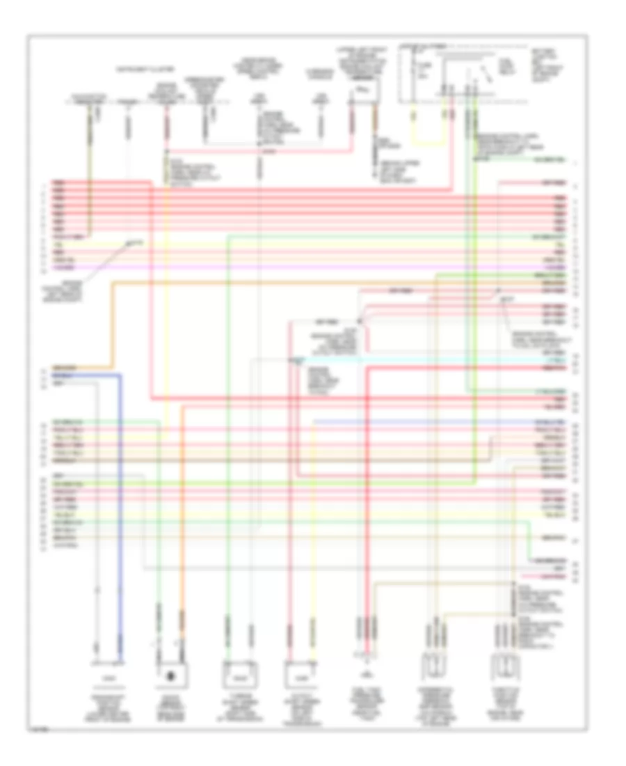 6.8L, Engine Performance Wiring Diagram (2 of 4) for Ford RV Cutaway E350 Super Duty 2002