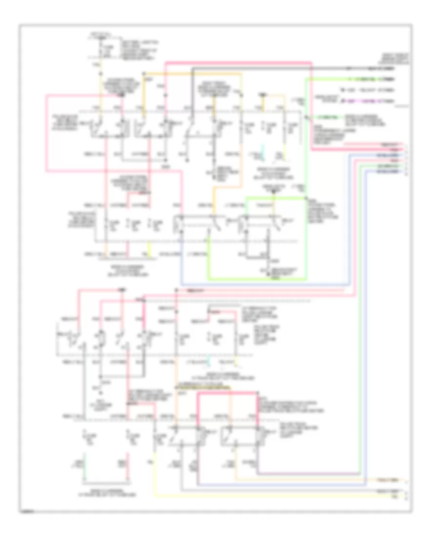 Accessory Lamps Wiring Diagram Crown Police 1 of 3 for Ford Crown Victoria LX 2006