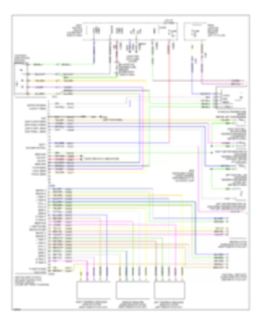 Электросхема кондиционера (1 из 3) для Ford C-Max Hybrid SEL 2014