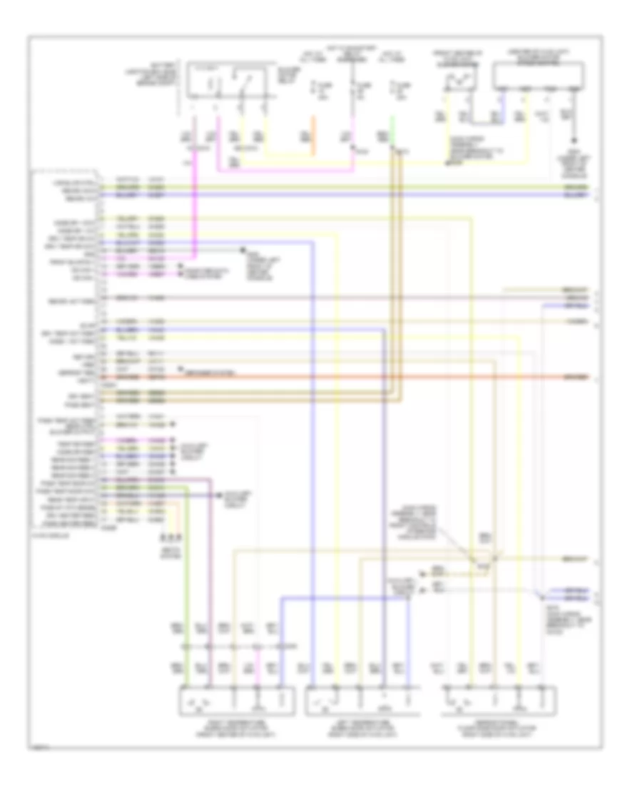 Automatic AC Wiring Diagram (1 of 4) for Ford Police Interceptor Utility 2014
