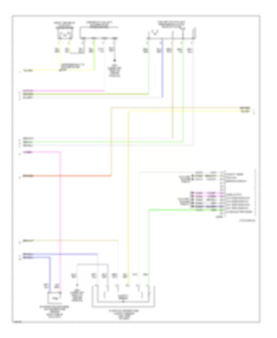 Manual AC Wiring Diagram (2 of 4) for Ford Police Interceptor Utility 2014