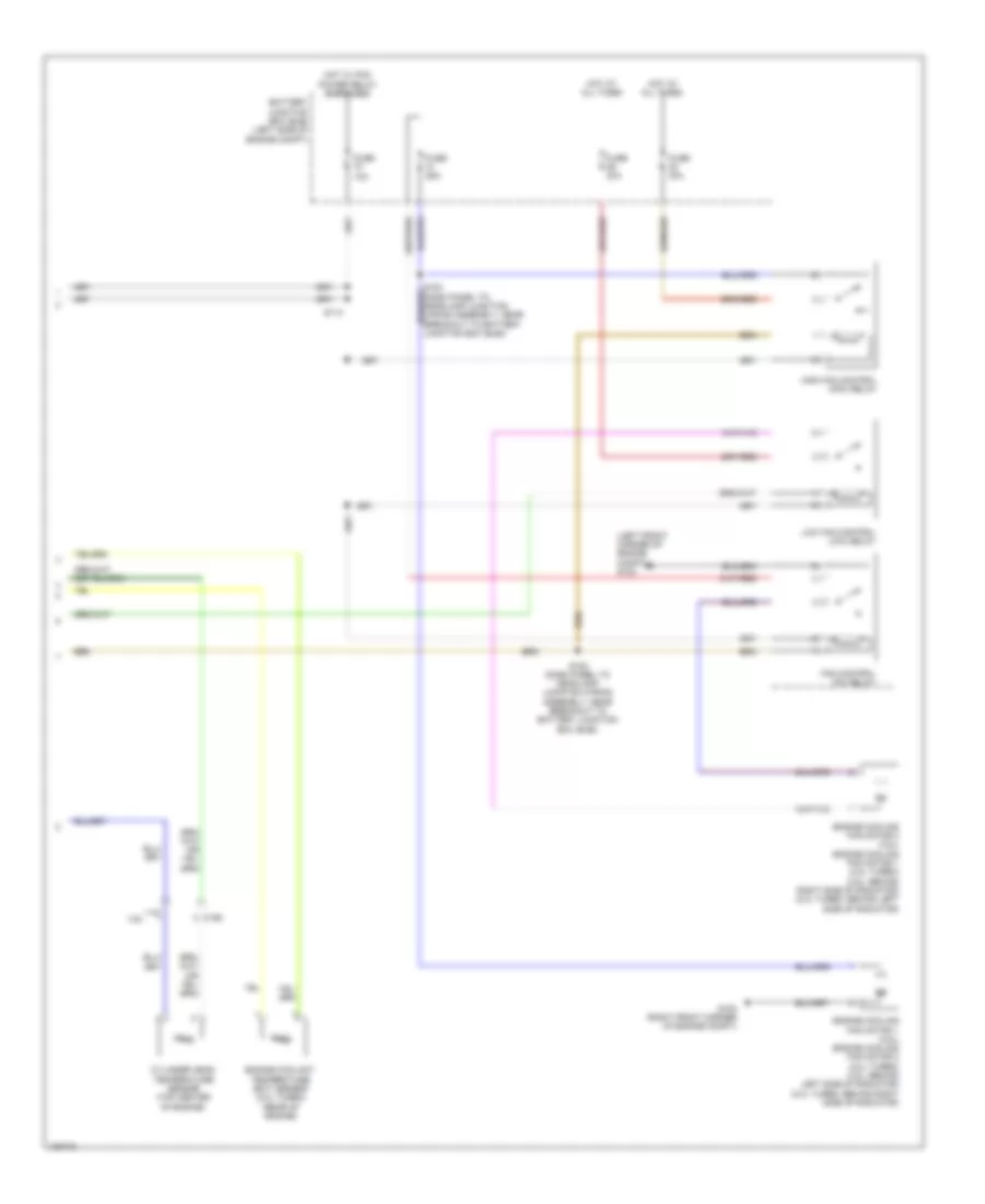 Manual AC Wiring Diagram (4 of 4) for Ford Police Interceptor Utility 2014
